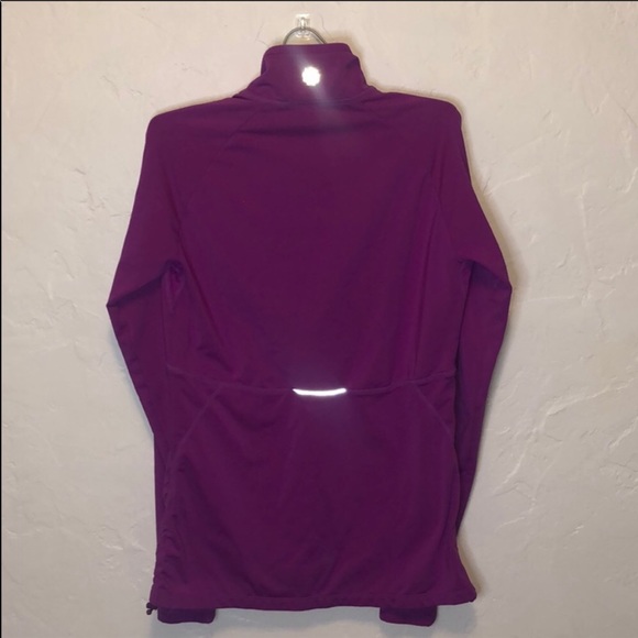 Athleta Alacrity Half-zip Running Jacket Purple S - Picture 8 of 12
